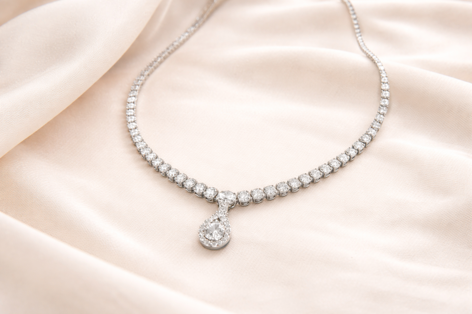 Diamond jewelry symbolizes forever love, which makes it one of the most romantic gifts.