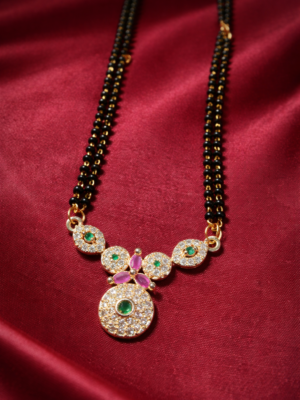 The Navya Floral Drop Mangalsutra